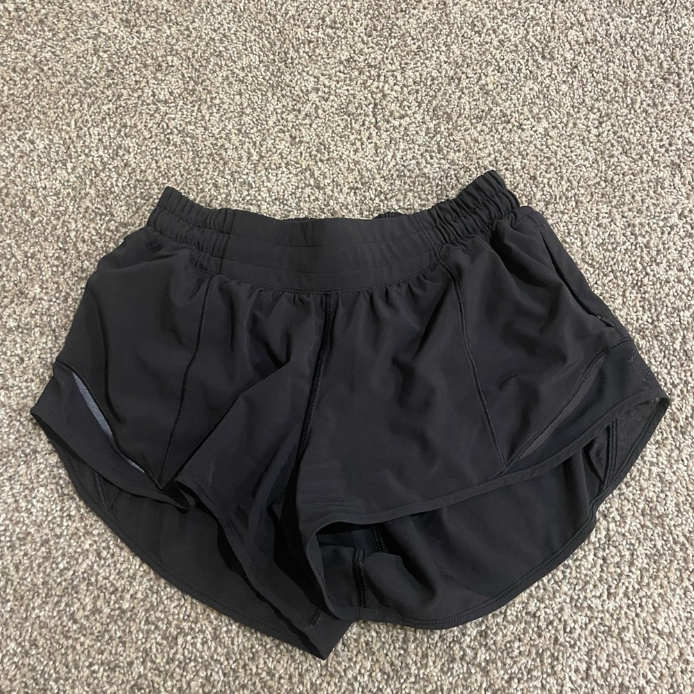 Black Lululemon shorts